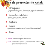 Dica de presentes de natal